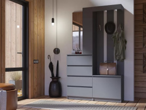 Прихожая Челси графит в Муравленко - muravlenko.mebel-tymen.ru | фото