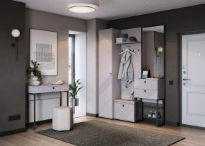 Прихожая Кашемир №1, кашемир/сантьяго в Муравленко - muravlenko.mebel-tymen.ru | фото