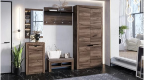 Прихожая серия Регина дуб самдал в Муравленко - muravlenko.mebel-tymen.ru | фото