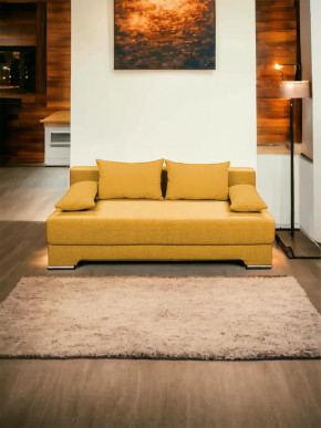 Прямой диван Киви 1 Савана Елоу в Муравленко - muravlenko.mebel-tymen.ru | фото