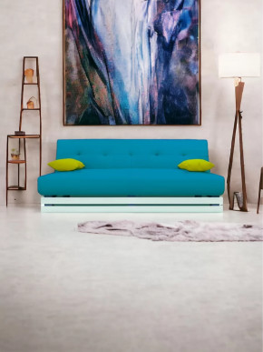 Прямой диван манго 1 Нео Азуре/Подушки Нео Эппл в Муравленко - muravlenko.mebel-tymen.ru | фото