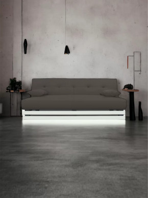 Прямой диван манго 1 Нео Графит/Планки белые в Муравленко - muravlenko.mebel-tymen.ru | фото