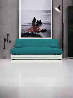 Прямой диван манго 1 Савана Лагун/Планки белые в Муравленко - muravlenko.mebel-tymen.ru | фото