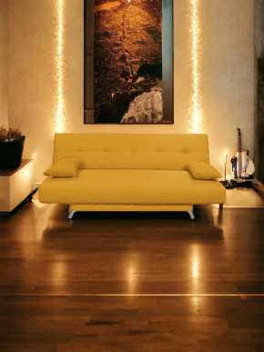 Прямой диван манго 2 Савана Елоу в Муравленко - muravlenko.mebel-tymen.ru | фото