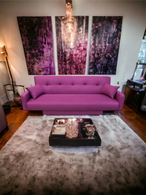 Прямой диван с подлокотниками манго 3 Савана Берри в Муравленко - muravlenko.mebel-tymen.ru | фото