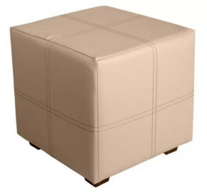 Пуф детский квадратный Марио (бежевый) в Муравленко - muravlenko.mebel-tymen.ru | фото