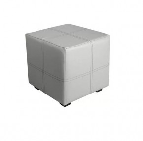 Пуф детский квадратный Марио (белый) в Муравленко - muravlenko.mebel-tymen.ru | фото