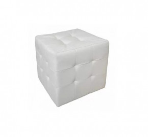 Пуф Стенли (белый) в Муравленко - muravlenko.mebel-tymen.ru | фото