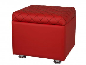 Пуф Вега (красный) в Муравленко - muravlenko.mebel-tymen.ru | фото