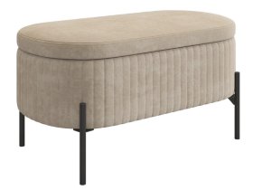 Пуф Винни капучино (велюр) в Муравленко - muravlenko.mebel-tymen.ru | фото