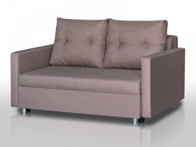 Диван Реал 120 с подлокотниками латте в Муравленко - muravlenko.mebel-tymen.ru | фото