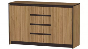 Серия Бостон Комод большой дуб вотан в Муравленко - muravlenko.mebel-tymen.ru | фото