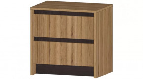 Серия Бостон Тумба прикроватная дуб вотан в Муравленко - muravlenko.mebel-tymen.ru | фото