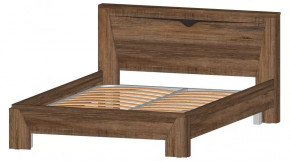 Серия Регина кровать 2х сп. 1400 дуб самдал в Муравленко - muravlenko.mebel-tymen.ru | фото