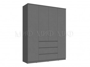 Шкаф 1600 Челси Графит в Муравленко - muravlenko.mebel-tymen.ru | фото