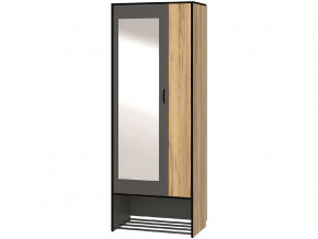 Шкаф 2-х створчатый с зеркалом Ольга-Лофт 3.1 в Муравленко - muravlenko.mebel-tymen.ru | фото