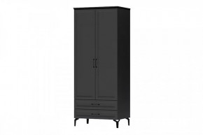 Шкаф 2-х створчатый Шарм ШК-2 Антрацит в Муравленко - muravlenko.mebel-tymen.ru | фото