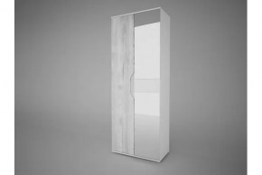 Шкаф 2-х створчатый "Сорренто" с ЛДСП створкой и зеркалом в Муравленко - muravlenko.mebel-tymen.ru | фото