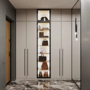 Шкаф 2000 Грей классик шагрень Либерти в Муравленко - muravlenko.mebel-tymen.ru | фото