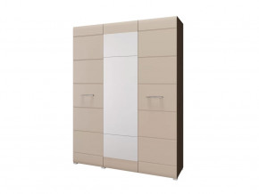 Шкаф 3-х створчатый Ненси Венге-Капучино в Муравленко - muravlenko.mebel-tymen.ru | фото