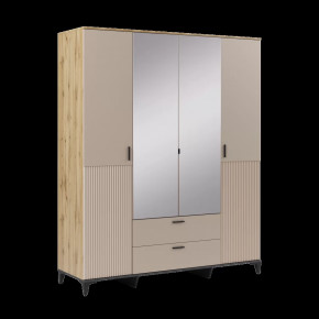 Шкаф 4-х дверный с ящиками Дюна №2 в Муравленко - muravlenko.mebel-tymen.ru | фото