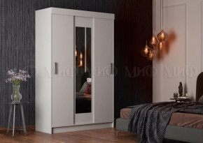 Шкаф Басямиф, белый в Муравленко - muravlenko.mebel-tymen.ru | фото