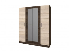 Шкаф четырехстворчатый Леси Кантербери-Сономо в Муравленко - muravlenko.mebel-tymen.ru | фото