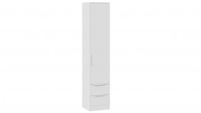 Шкаф для белья «Марли» Белый в Муравленко - muravlenko.mebel-tymen.ru | фото