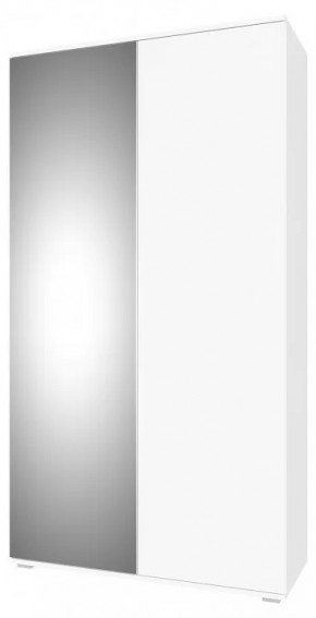 Шкаф для одежды 2-х дверный Белый Stark НК-мебель в Муравленко - muravlenko.mebel-tymen.ru | фото