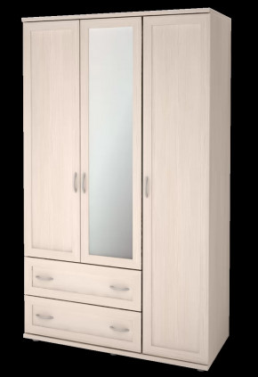Шкаф для одежды 3-х дверный «Ника-Люкс» №18 в Муравленко - muravlenko.mebel-tymen.ru | фото