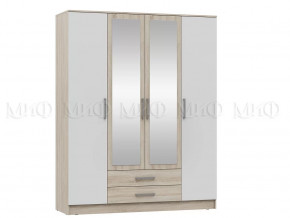 Шкаф для одежды 4-дверный Мартина ЛДСП в Муравленко - muravlenko.mebel-tymen.ru | фото
