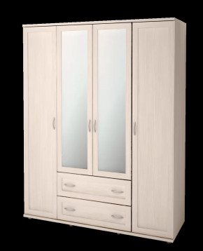 Шкаф для одежды 4-х дверный «Ника-Люкс» №19 в Муравленко - muravlenko.mebel-tymen.ru | фото