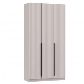 Шкаф для одежды 67.12 Брандо 3-х дверный МДФ Кашемир (h2400) в Муравленко - muravlenko.mebel-tymen.ru | фото