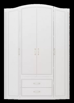 Шкаф для одежды четырехдверный без зеркала «Виктория» №2 в Муравленко - muravlenko.mebel-tymen.ru | фото