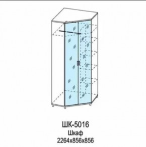 Шкаф для одежды и белья ШК-5016 Грейс в Муравленко - muravlenko.mebel-tymen.ru | фото