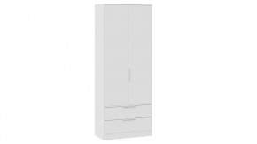Шкаф для одежды «Марли» Белый в Муравленко - muravlenko.mebel-tymen.ru | фото
