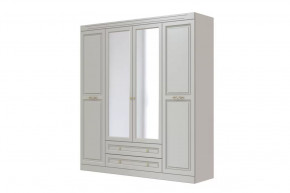 Шкаф для одежды Олимп ШР-4 Холодный серый/Фисташковый в Муравленко - muravlenko.mebel-tymen.ru | фото