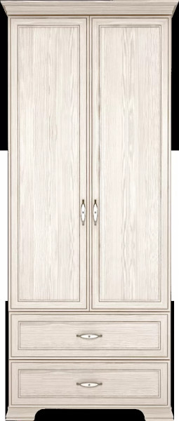Шкаф для одежды с ящиками (2-х дв.) «Венеция» №17 в Муравленко - muravlenko.mebel-tymen.ru | фото