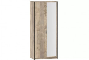 Шкаф для одежды с зеркалом Фолк НМ 014.03 в Муравленко - muravlenko.mebel-tymen.ru | фото