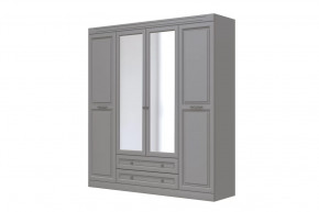 Шкаф для одежды ШР-4 Олимп Серый шифер/Антрацит в Муравленко - muravlenko.mebel-tymen.ru | фото