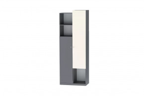 Шкаф Клео Шк-2, 800 мм, графит, миндаль Диал в Муравленко - muravlenko.mebel-tymen.ru | фото