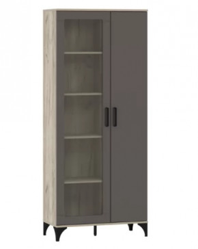 Шкаф комбинированный Марсель НМ 013.51 (Графит) в Муравленко - muravlenko.mebel-tymen.ru | фото