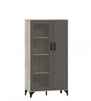 Шкаф комбинированный Марсель НМ 013.52 (Графит) в Муравленко - muravlenko.mebel-tymen.ru | фото