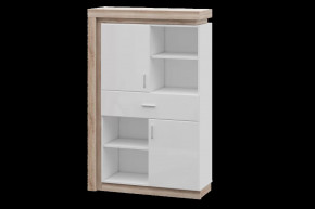 Шкаф комбинированный низкий Люмен №22 в Муравленко - muravlenko.mebel-tymen.ru | фото