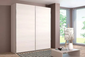 Шкаф-купе Иннэс-5 двухдверный 2000 мм Бодега белая в Муравленко - muravlenko.mebel-tymen.ru | фото