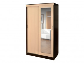 Шкаф-купе ПШ-1.2 М 1148 Венге/Дуб молочный в Муравленко - muravlenko.mebel-tymen.ru | фото