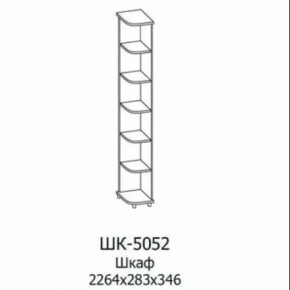 Шкаф многоцелевой ШК-5052 Грейс в Муравленко - muravlenko.mebel-tymen.ru | фото