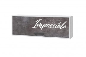 Шкаф настенный Оливер, камень темный в Муравленко - muravlenko.mebel-tymen.ru | фото