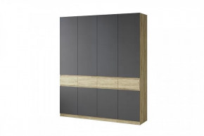 Шкаф распашной Турин Графит в Муравленко - muravlenko.mebel-tymen.ru | фото