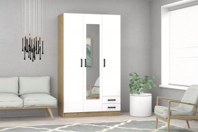 Шкаф распашной Эконом Дуб крафт Золотой в Муравленко - muravlenko.mebel-tymen.ru | фото